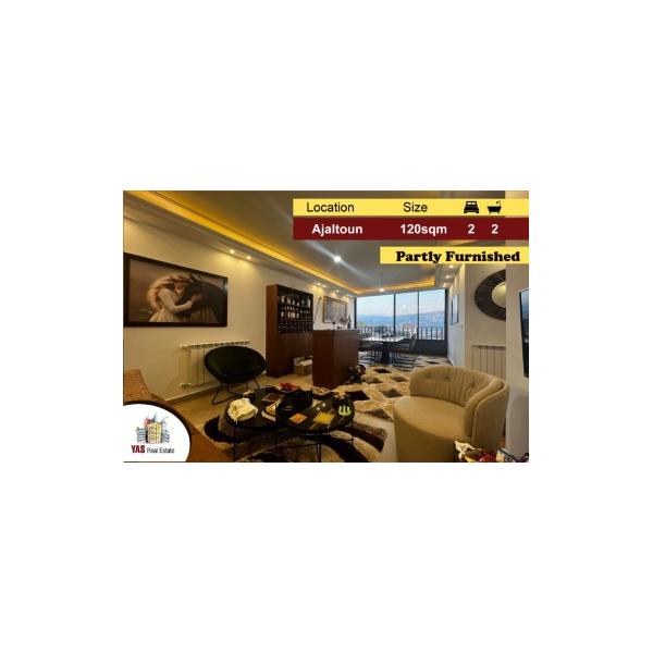 Ajaltoun 120m2 | Partly Furnished | Decorated | Prime Location | KS |