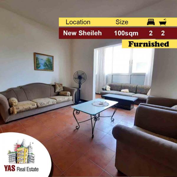 New Sheileh 100m2 | Sea View | Furnished | Well Maintained | TO |