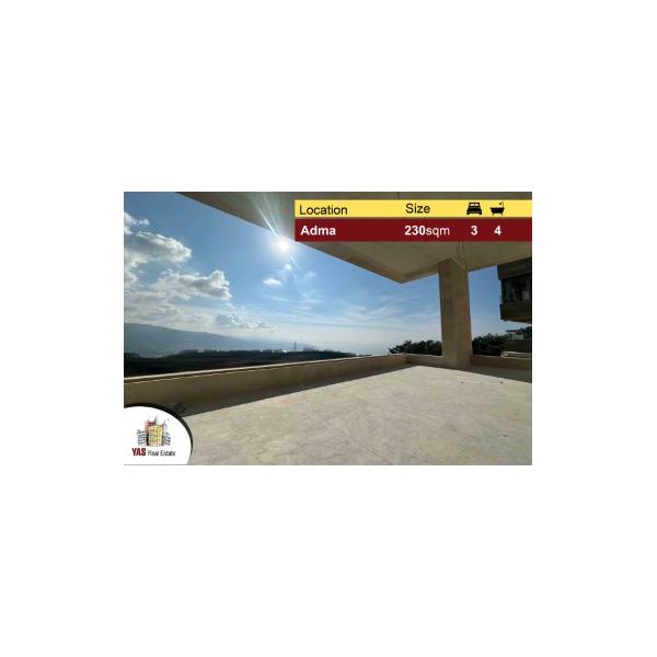 Adma 230m2 | Excellent New Apartment | Panoramic View | RA/YAV |