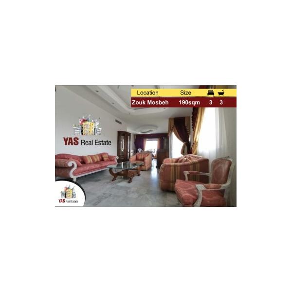 Zouk Mosbeh 190m2 | Mint Condition | Luxurious | Panoramic View | TO