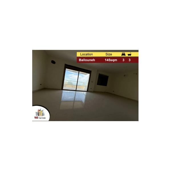 Ballouneh 145m2 | Panoramic Sea View | Luxurious | Private Street | AC