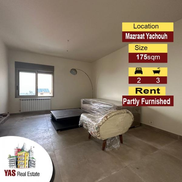 Mazraat Yachouh 175m2 | Rent | Partly Furnished | Prime Location | KR