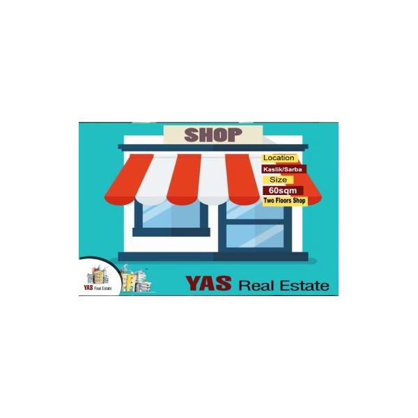 Kaslik/Sarba 60m2 | Two Floors | Ideal Investment | EH |