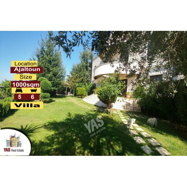 Ajaltoun | 1000M2 Building | 5400m2 Land | Uique Property | View |