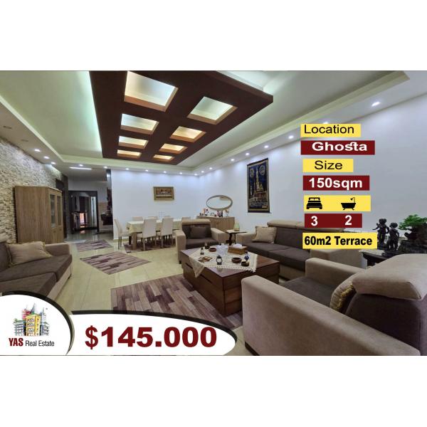 Ghosta 150m2 | 60m2 Terrace | High End | Mountain View | DA/KH |