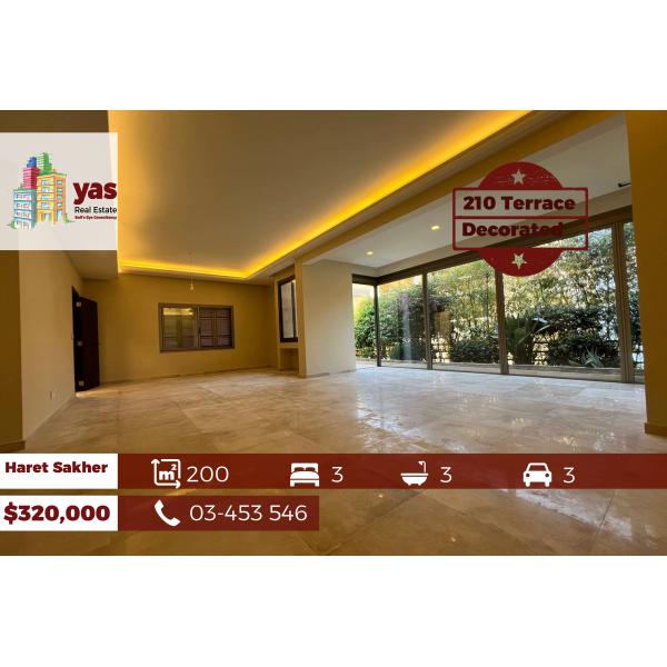 Haret Sakher 200m2 | 120m2 Terrace | Prime Location | Luxury | IV/KA |