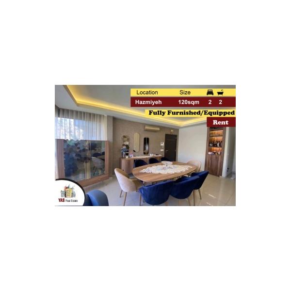 Hazmiyeh/New Mar Takla 120m2 | Furnished|Decorated |Prime Location|PA