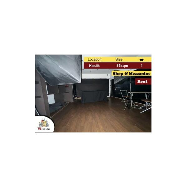 Kaslik 85m2 | Shop | Two Floors | Rent | Perfect Investment | EH/MJ |