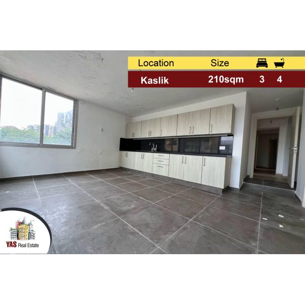 Kaslik 210m2 | Renovated Flat | Calm Area | Prime Location | EH |