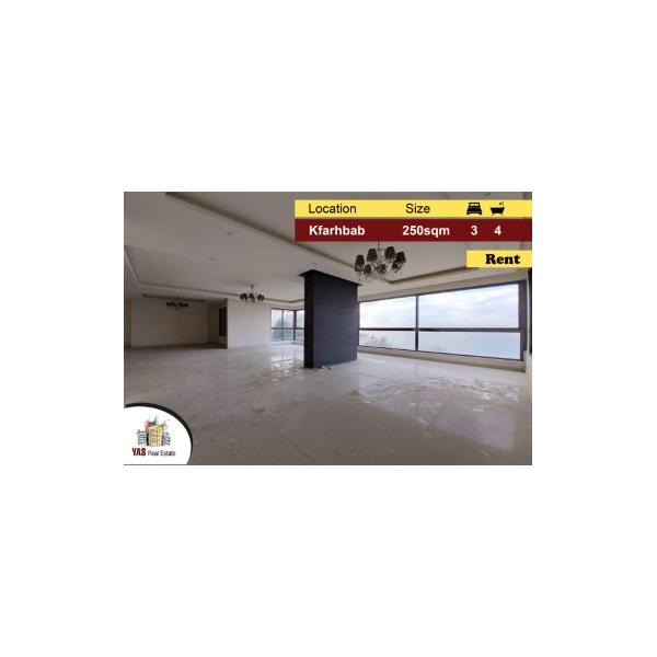Kfarhbab 250m2 | New | Dead End Street | Open View | High End | IV |