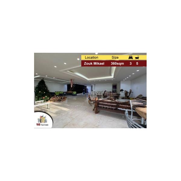 Zouk Mikael 360m2 | Generous Dimensions | Flat | Decorated | EH/TO