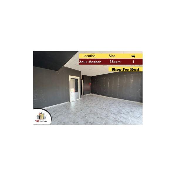 Zouk Mosbeh 35m2 | Shop| Rent |Primary Road |Perfect Investment |CHN