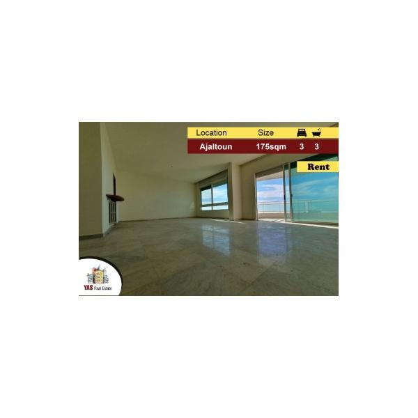Ajaltoun 175m2 | Rent | Mountain View |Quiet Area | Prime Location|KH