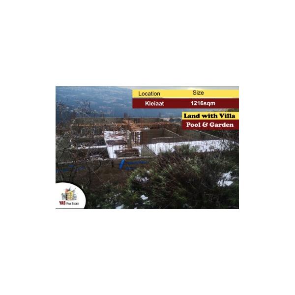 Kleiaat 1216m2 | Villa | Land | Pool | Under Construction | KH