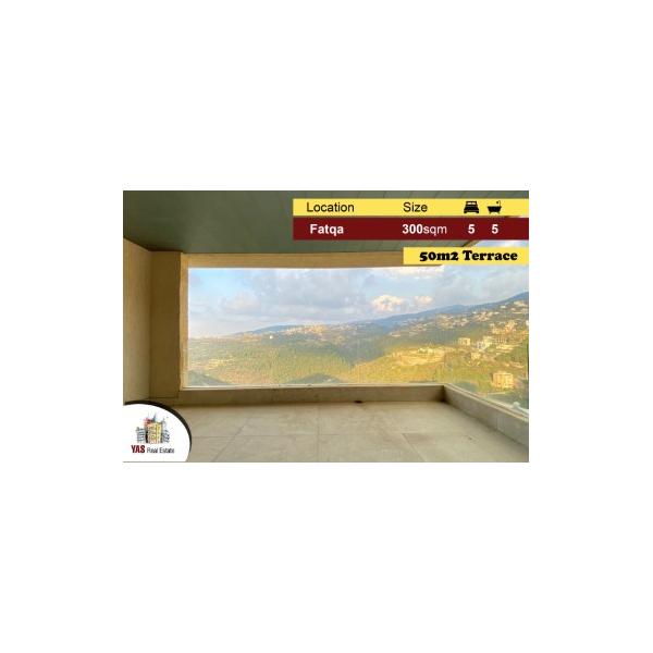 Fatqa 300m2 | 50m2 Terrace | Mountain View | Calm Area | Luxury |RA/IV