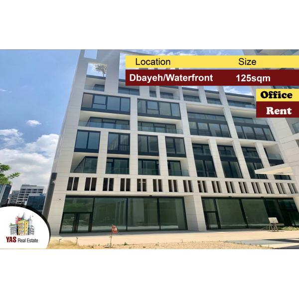 Dbayeh/Waterfront 125m2 | Core & Shell Office | Rent | Luxury | MJ |