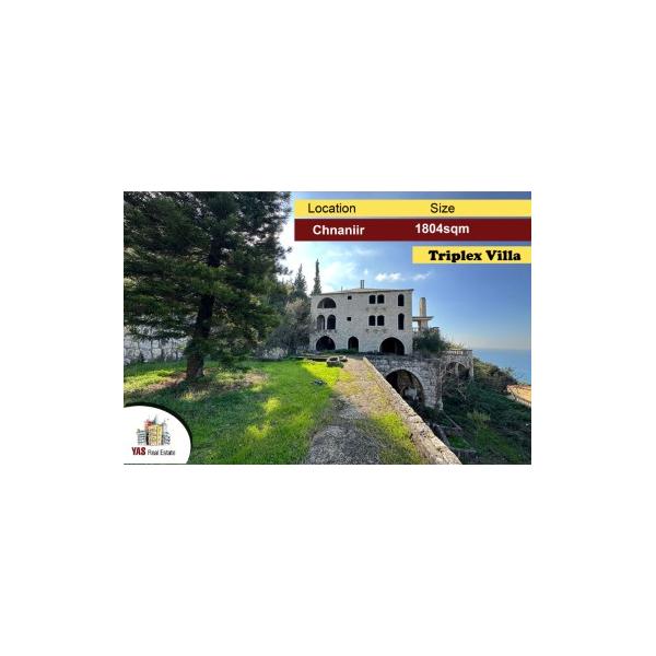 Chnaniir 1804m2 | 767m2 Land | Triplex Villa | Traditional | RA/IV/AC