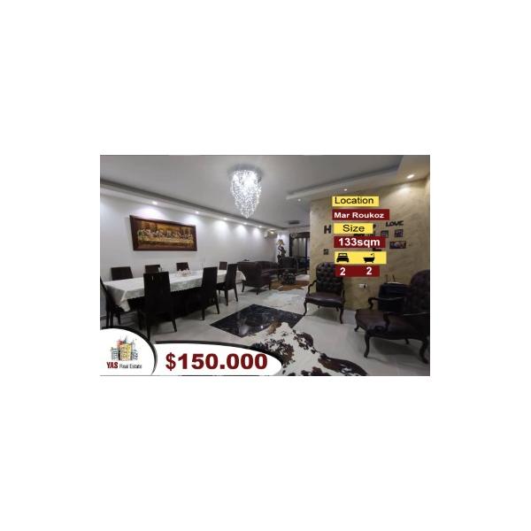 Dekweneh/Mar Roukoz 133m2 | Anti Siesmic | View | High End | AA/CL
