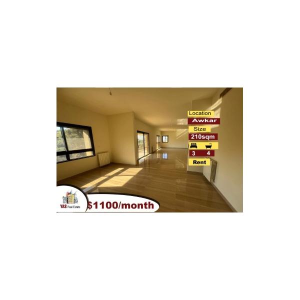 Awkar 210m2 | Rent | Prime Location | Generous dimensions | CL