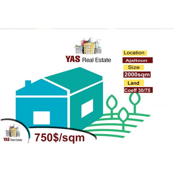 Ajaltoun 2000m2 | Land | 4 Floors building | Open Sea View | AC |