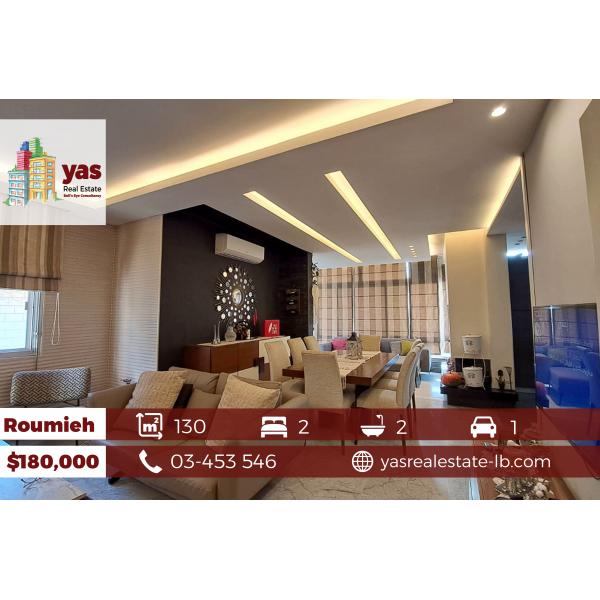 Roumieh 130m2 | Furnished Flat | Decorated | Prime Location | AMK