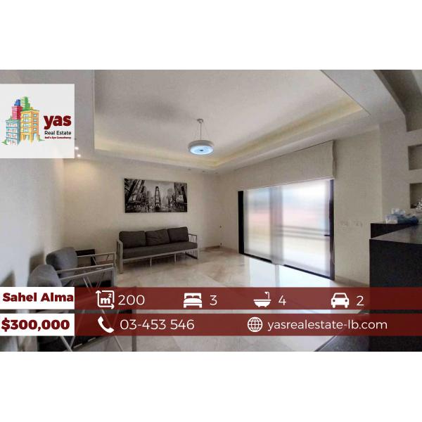 Sahel Alma 200m2 | High End | Semi Furnished | Mint Condition | IV KS