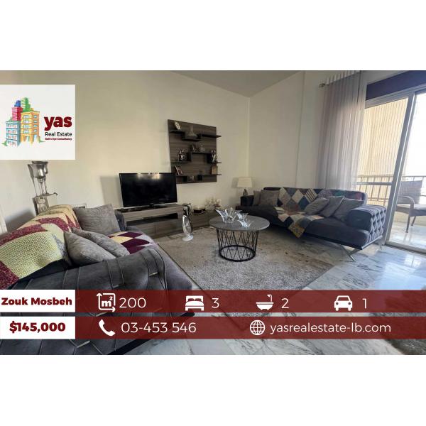Zouk Mosbeh 200m2 | Furnished | Well Maintained | Quiet Street | EL
