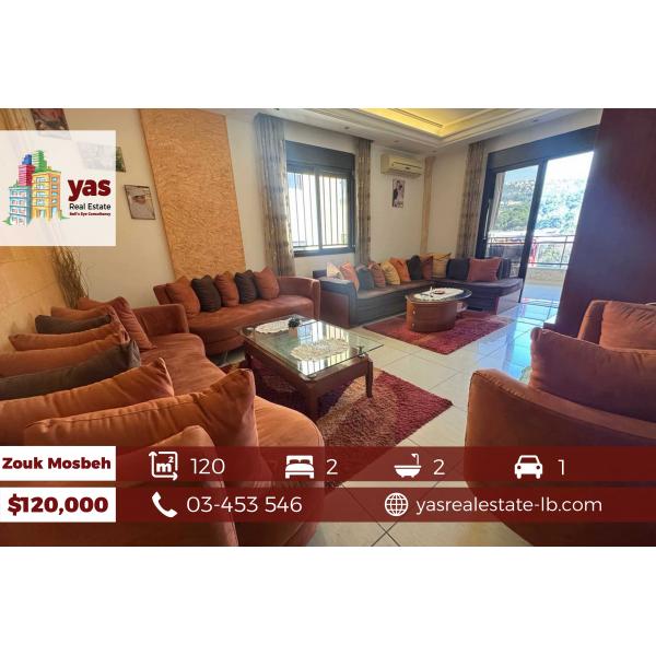 Zouk Mosbeh 120m2 | Furnished Flat | Open View | High End | EL
