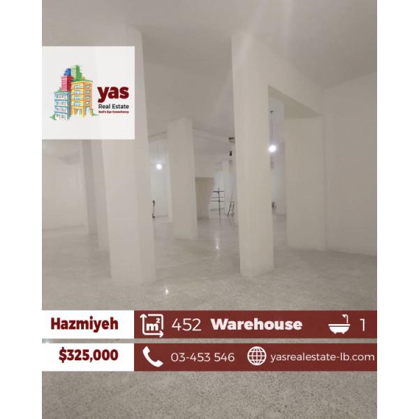 Hazmiyeh 452m2 | Warehouse | Renovated | Prime Location | AA/KR