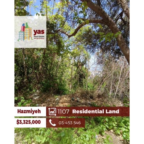 Hazmiyeh/Mar Takla 1107m2 | Classy Area | Quiet Street | AA/KR