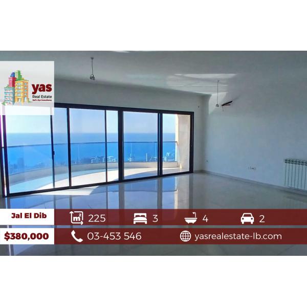 Jal El Dib 225m2 | High Floor | Panoramic View | Luxury | Catch|ABA/MJ