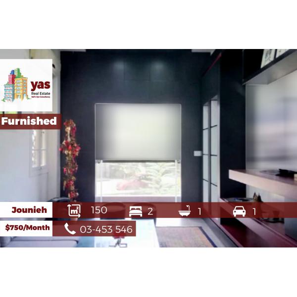 Jounieh 150m2 | Furnished | Rent | Partial View | Mint Condition|IV/EH