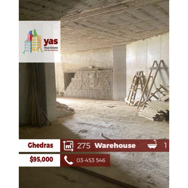 Ghedras 275m2 | Warehouse | High Veiling | Super Catch | TO