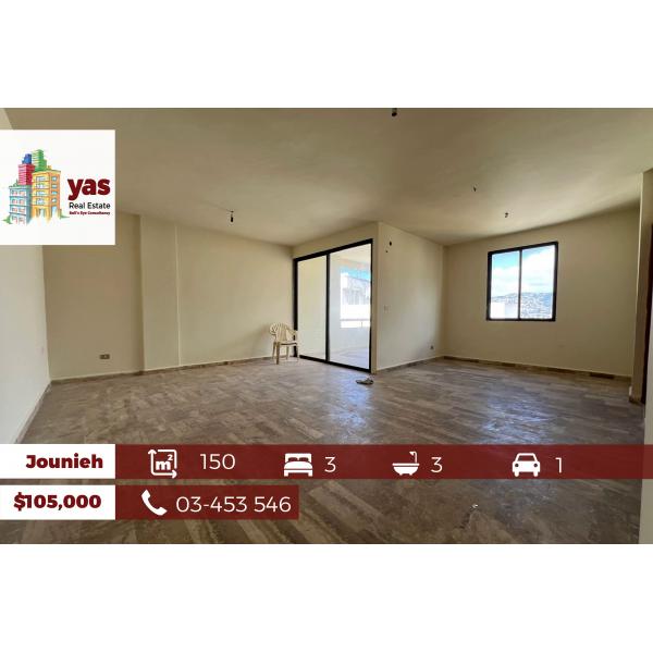 Jounieh 150m2 | Well Maintained | Partial View | Calm Street | EH