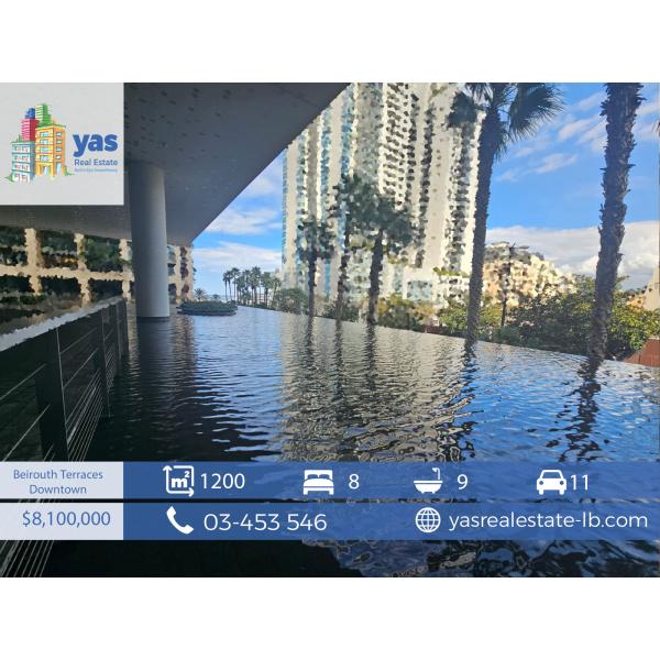Downtown 1200m2 | Super Luxurious | Sea View | Prime Area | PA|