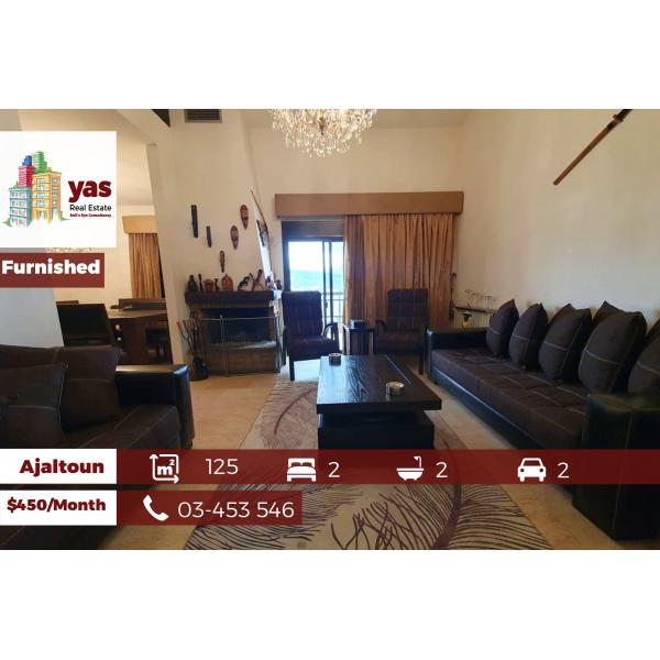Ajaltoun 125m2 | Rent | Furnished | Mountain View | Calm Area | KH