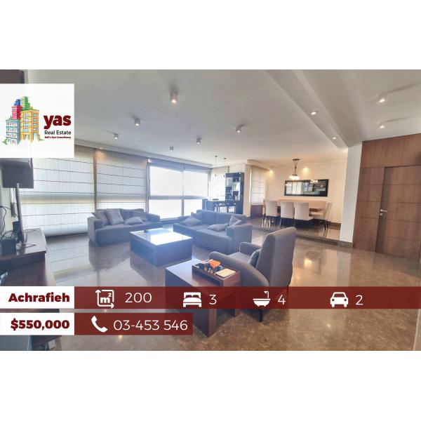 Achrafieh 200m2 | Full Floor | Panoramic View | High End | PA