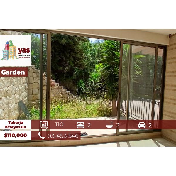 Tabarja/Kfaryassin 110m2 | Garden | Brand New | Forest View | ABA |
