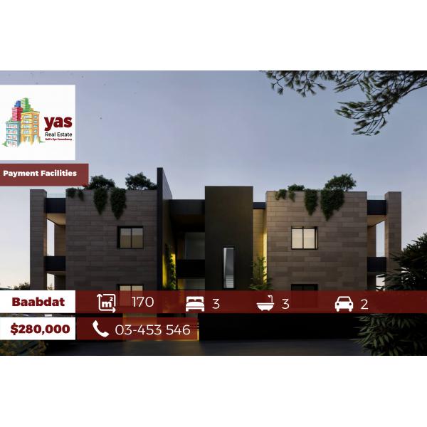 Baabdat 170m2 | Under Construction | Payment Facilities | View | AMK
