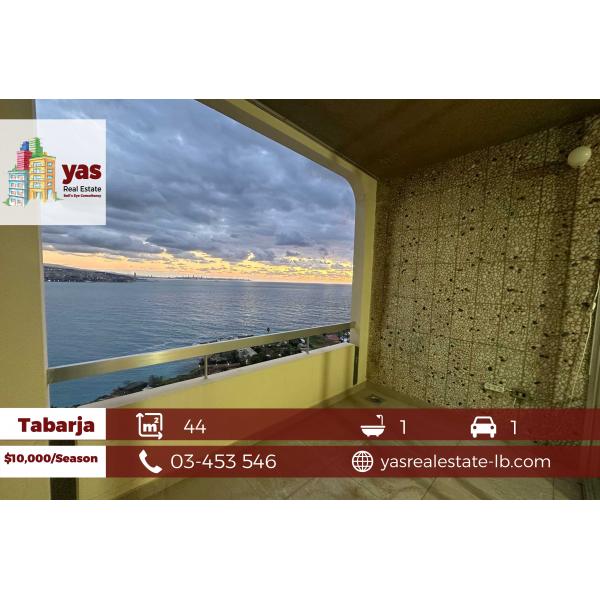 Tabarja 44m2 | High Floor | Rent | Chalet | Well Maintained | RA/IV