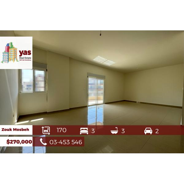 Zouk Mosbeh 170m2 | Brand New | Prime Location | Open View | EL |
