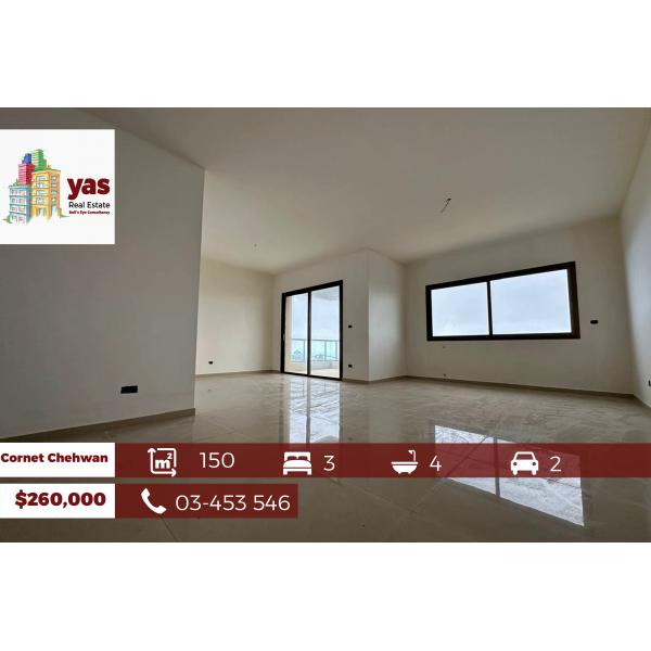 Cornet Chehwan 150m2 | Brand New | Open View | Luxury | Classy Area|KR