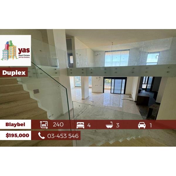Blaybel 240m2 | Duplex | New | Mountain View | High End | AA
