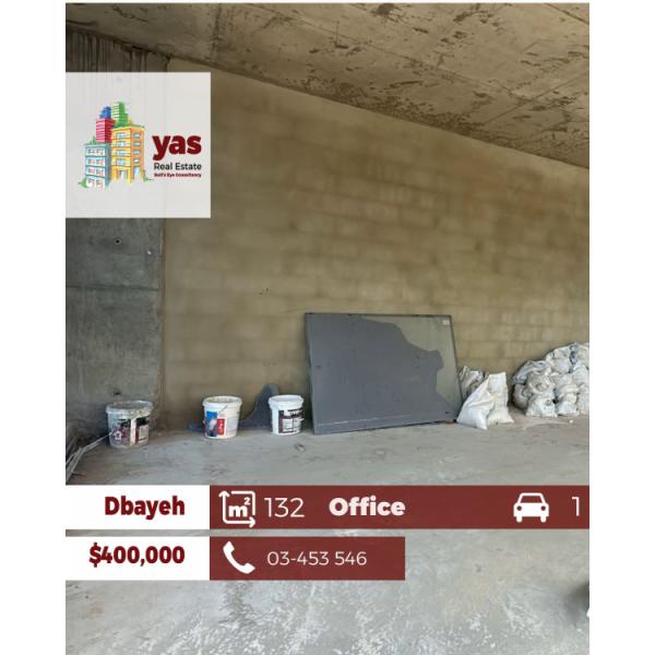 Dbayeh/Waterfront 132m2 | Office | Under Construction | Highway | MJ