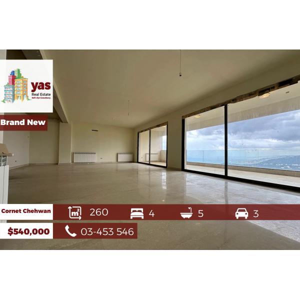 Cornet Chehwan 260m2 | Brand New | Luxury | Unlockable View | KR