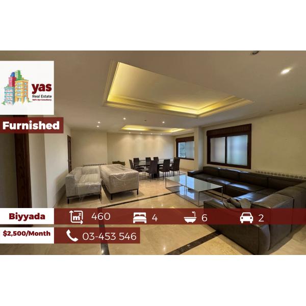 Biyyada 460m2 | Rent | Furnished | Open View | New | Calm Area | CL