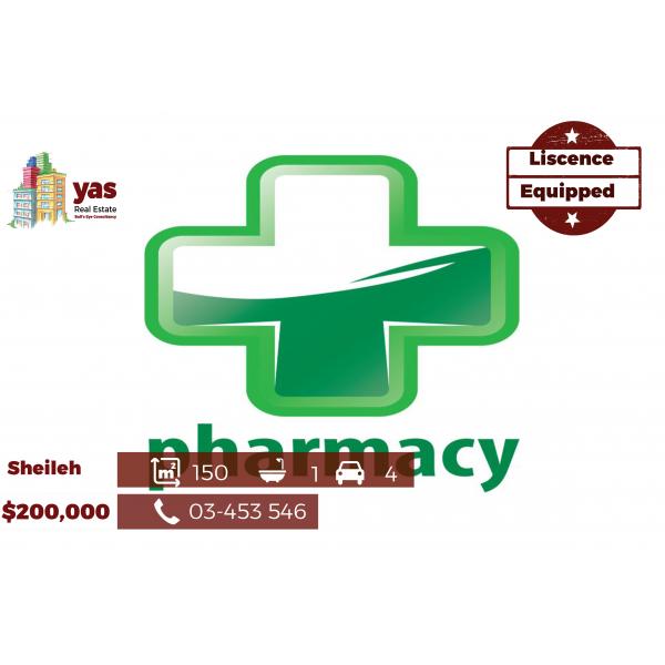 Sheileh 150m2 | Pharmacie | Liscence | Equipped | Prime Location | BA