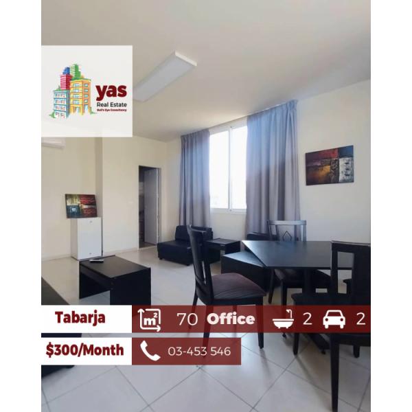 Tabarja 70m2 | Partly Furnished Office | Ideal Location | Catch |IV/BA