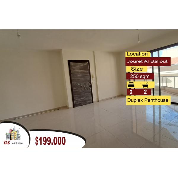 Jouret Al Ballout 250m2 | Duplex / Penthouse | Luxury | Calm Area | AK