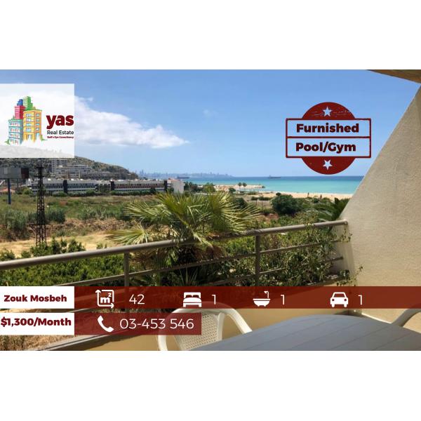Zouk Mosbeh/Siwar 42m2 | Furnished Chalet | Rent | Pool/Gym | IV/EL